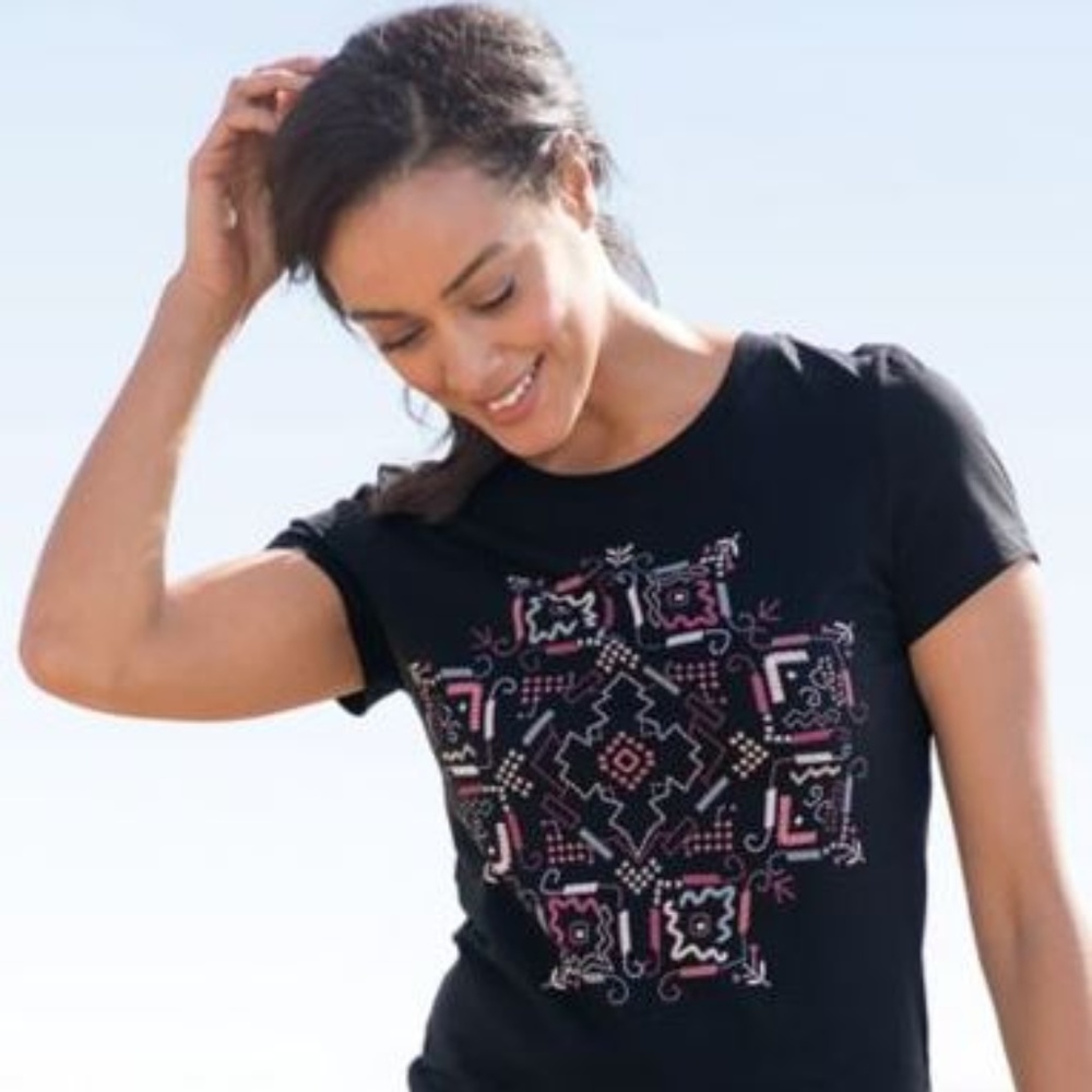 Saturday Market Short Sleeve Tee by Sahalie